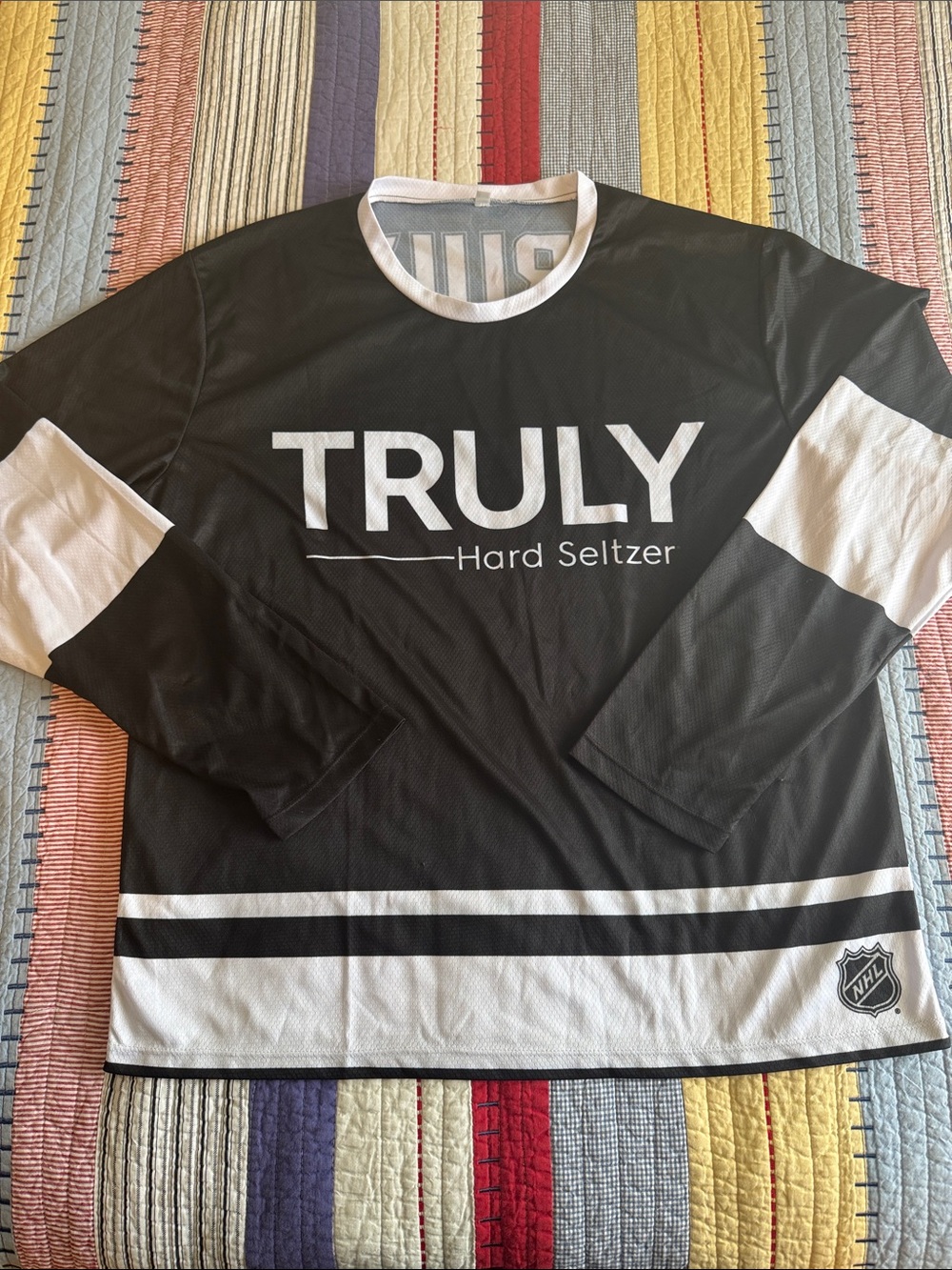 Men's NHL Jersey XL Truly Hard Seltzer College bar Gear